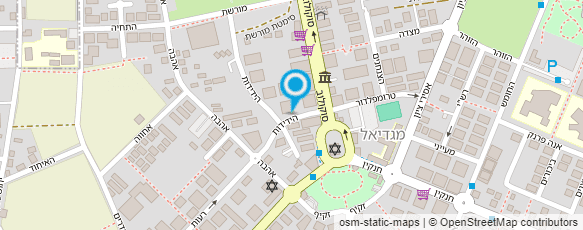 מפת הגעה אל זהר קרפ-לימודי גיטרה