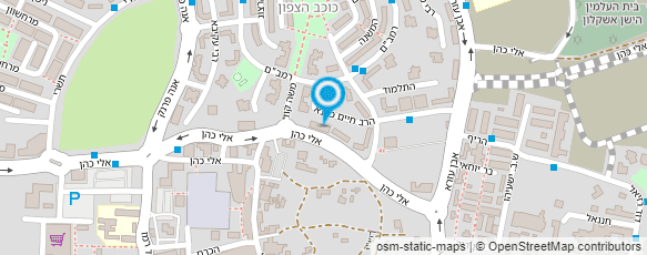 מפת הגעה אל חנן ציוד לגני ילדים