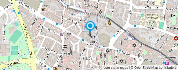 מפת הגעה אל גבינאז' קייטרינג