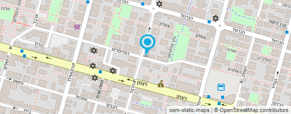 מפת הגעה אל מי הגאולה-מומחה לבדיקת חשבונות מים וארנונה