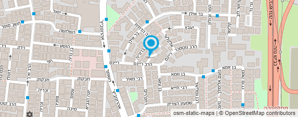 מפת הגעה אל ישיבת זכור לאברהם