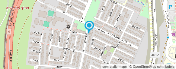 מפת הגעה אל ד"ר שמוליק יצחק