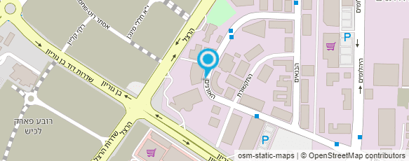 מפת הגעה אל אפסילון - שילוח בינלאומי בע"מ