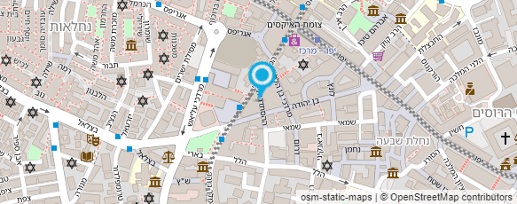 מפת הגעה אל כרמים-מרכז לנשים