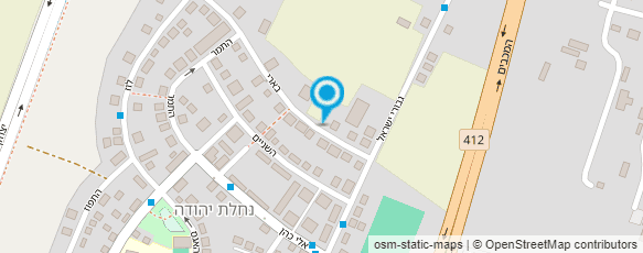 מפת הגעה אל משתלת בראשית