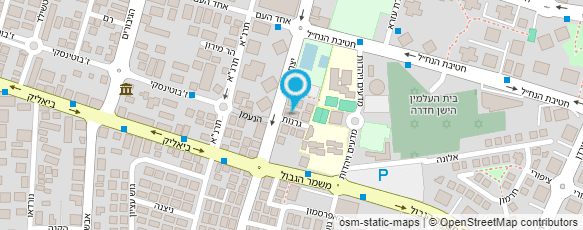 מפת הגעה אל קרן נחמד בניית אתרים