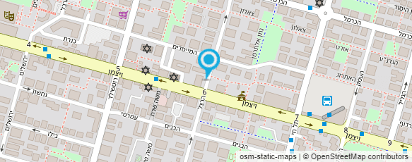 מפת הגעה אל נאווה סולמן-אימון אישי קשב וריכוז