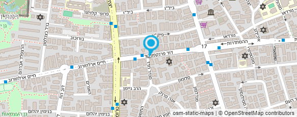 מפת הגעה אל א.ד פחחות ומיזוג אויר