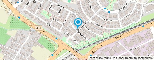 מפת הגעה אל שחר טל-צלם אירועים