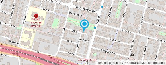 מפת הגעה אל רוחי ברר - אדריכלות ועיצוב פנים