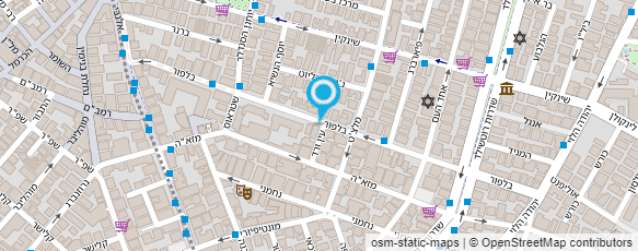 מפת הגעה אל קפה לוסיה