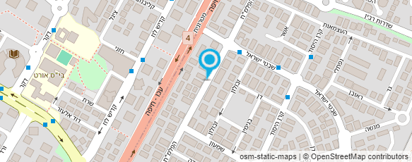 מפת הגעה אל אורה ברוקר- הוראת אנגלית