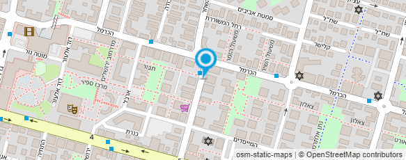 מפת הגעה אל צהרון "אמא"