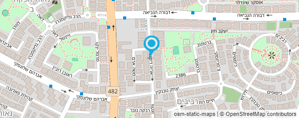 מפת הגעה אל מחול מודרני - עלית ילון מפת הגעה אל מחול מודרני - עלית ילון