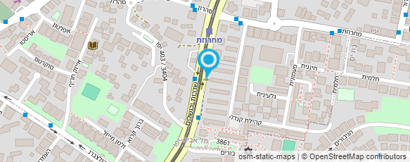 מפת הגעה אל לריסה מעצבת גבות