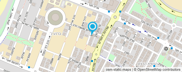 מפת הגעה אל סטודיו וי