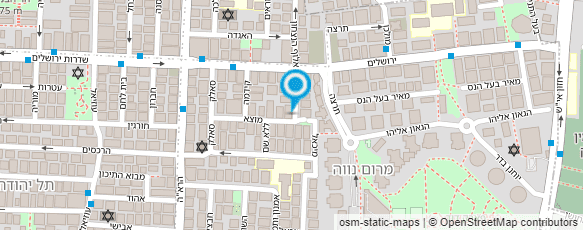 מפת הגעה אל אורית ברק-הדרכות עבודה בגבוה