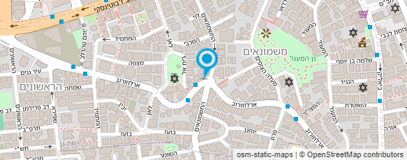 מפת הגעה אל יוני-יד שנייה עיצובים ותיקוני בגדים