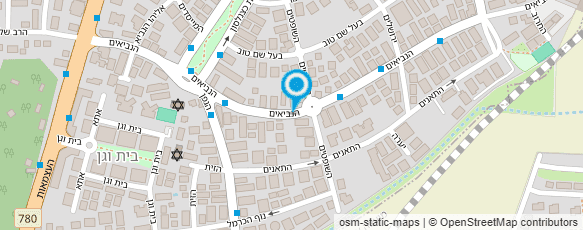 מפת הגעה אל דיל זיקוקים