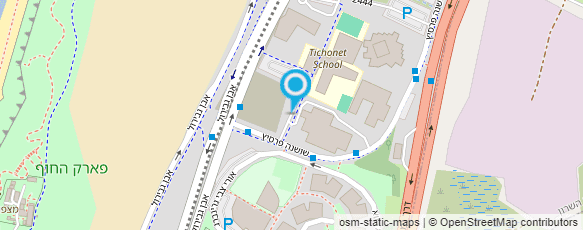 מפת הגעה אל דנה מאפרת מקצועית