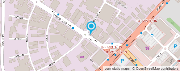 מפת הגעה אל מוסך אדרנלין