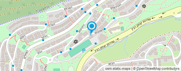 מפת הגעה אל מרכזי הספורט