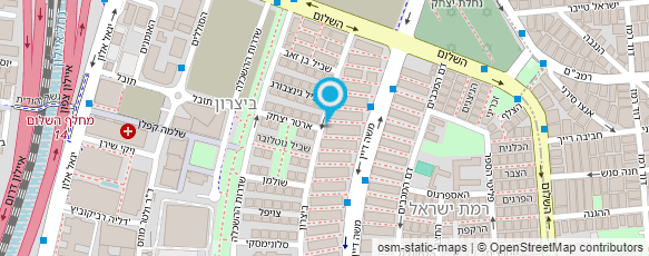 מפת הגעה אל עומר חיות - פסיכותרפיסט