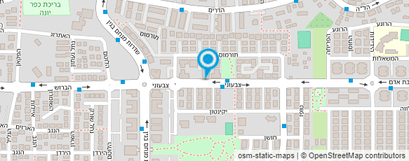 מפת הגעה אל מוניות עופר