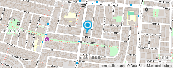 מפת הגעה אל חגית יהודה - תטא הילינג
