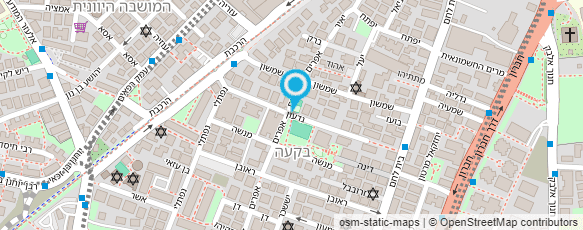 מפת הגעה אל קבוצת מ. ברזני - שיפוצים