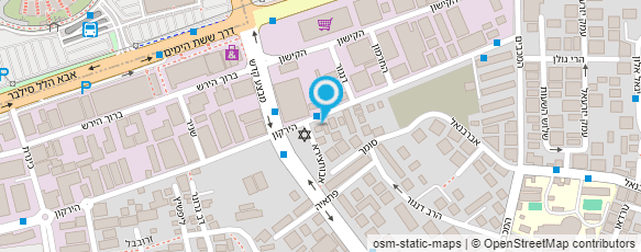 מפת הגעה אל מוסך ג.ג התאומים