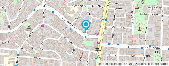 מפת הגעה אל ד"ר דורית יוסף