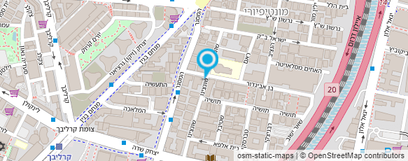 מפת הגעה אל ז'אן ז'אק-מרחב חזרות