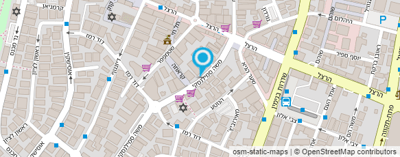 מפת הגעה אל רק-דנית-סטודיו לריקוד