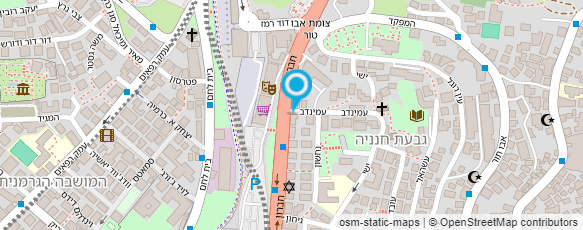 מפת הגעה אל משתלת סנסן