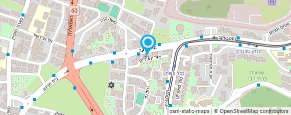 מפת הגעה אל יוסי באנון דלתות ומנעולים