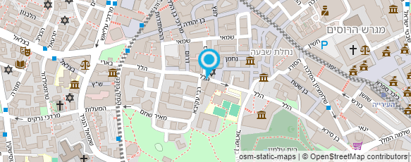 מפת הגעה אל ד"ר צחי שטרק