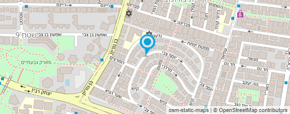 מפת הגעה אל דידי שחר - הגשר להצלחה