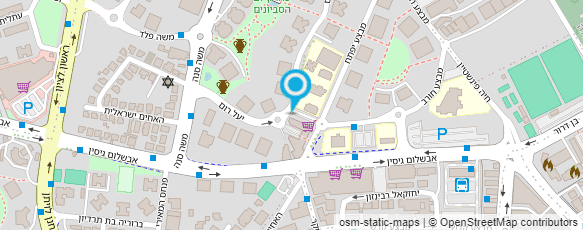 מפת הגעה אל מלבישות-בוטיק עם אופי