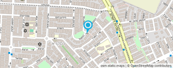 מפת הגעה אל גן השחר מפת הגעה אל גן השחר