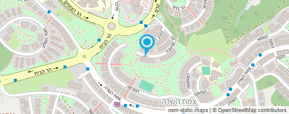 מפת הגעה אל מוניות אדומים והמישור