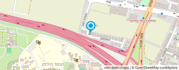 מפת הגעה אל פרי ופרח - משתלה סיטונאית