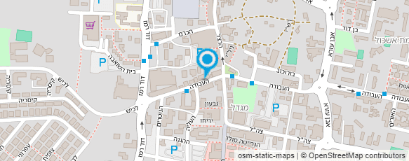 מפת הגעה אל עיצוב שיער אליז מפת הגעה אל עיצוב שיער אליז