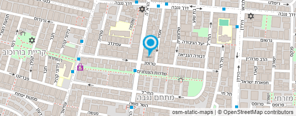 מפת הגעה אל אופקים ש.א הנדסה אזרחית