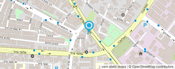 מפת הגעה אל פבל- טכנאי גז מפת הגעה אל פבל- טכנאי גז