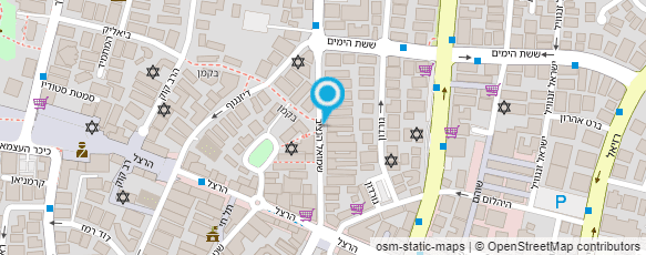 מפת הגעה אל חברת נסיעות אייצ' אנד איי