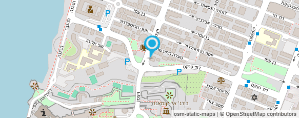 מפת הגעה אל אכסנית נוער ובית הארחה עכו