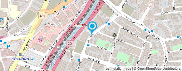 מפת הגעה אל עו"ד מילבאום עופרה