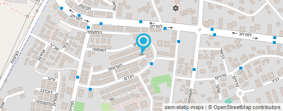 מפת הגעה אל סטודיו לעיצוב מוצר