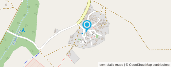 מפת הגעה אל עזוז-שמן זית אורגני